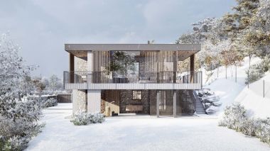 HOUSE  UNDER THE FOREST  / residential /